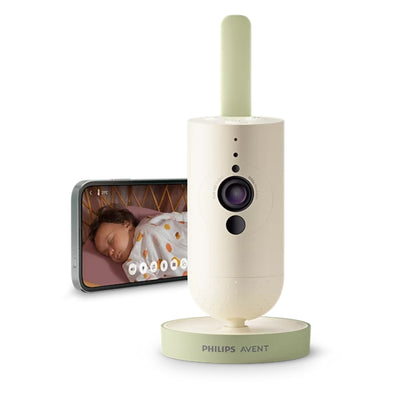 Babá Eletrônica Philips Avent com Câmera HD 1080p e Monitor de Vídeo - Conexão protegida